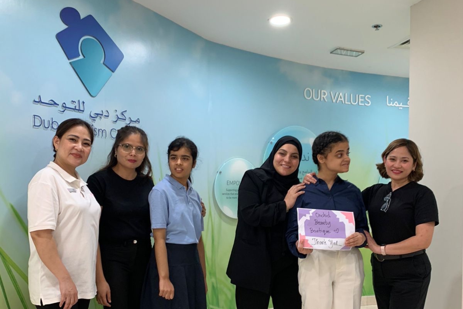 "Orchid Beauty Boutique" organizes diverse activities to spread happiness at the Dubai Autism Center